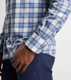 New Peter Millar Oakhurst Cotton Sport Shirt Winter Ivory