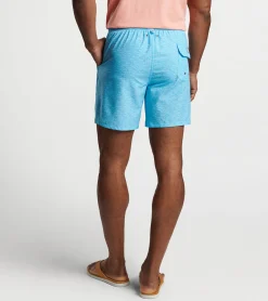 Fashion Peter Millar Ocean Traffic Swim Trunk CARRIBEAN