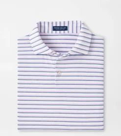 Outlet Peter Millar Octave Performance Jersey Polo Misty Rose