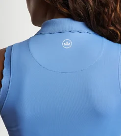 Discount Peter Millar Opal Sleeveless Stretch Jersey Polo Black