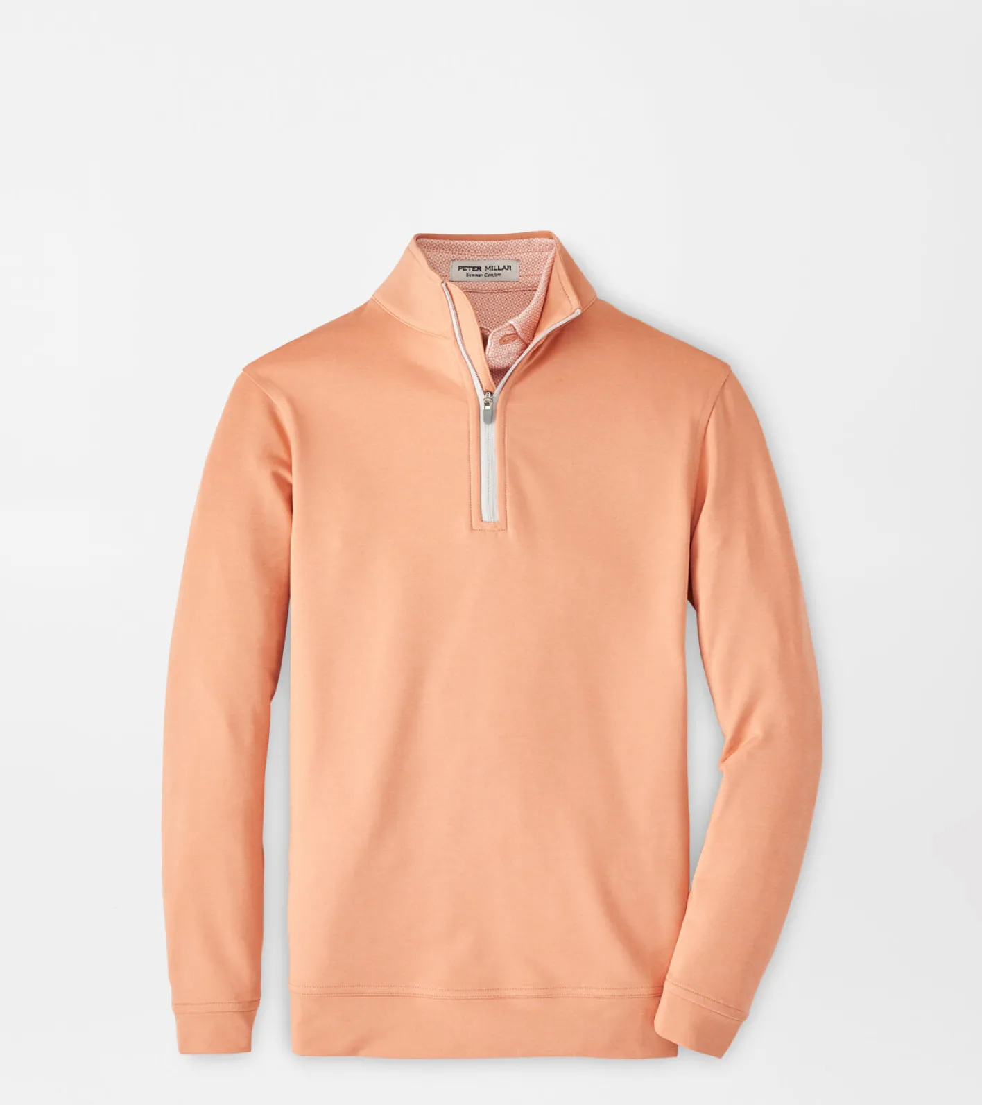 Discount Peter Millar Perth Youth Mélange Performance Quarter-Zip SEA STAR