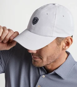 Discount Peter Millar Crown Crest Performance Hat White