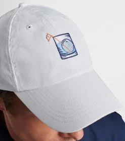 Online Peter Millar Golf On The Rocks Performance Hat White