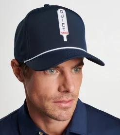 Online Peter Millar Quiet Please Performance Rope Hat Navy