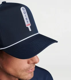 Online Peter Millar Quiet Please Performance Rope Hat Navy