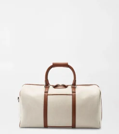Hot Peter Millar X Serapian Duffel Ivory