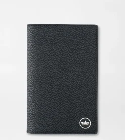 New Peter Millar X Serapian Scorecard Holder Cognac