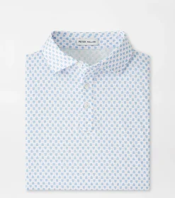 New Peter Millar Pilot Mill Sip And Slice Short-Sleeve Polo Palmer Pink