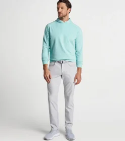 Best Peter Millar Pine Performance Hoodie Navy