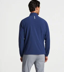 Fashion Peter Millar Quest Half-Zip Gale Grey