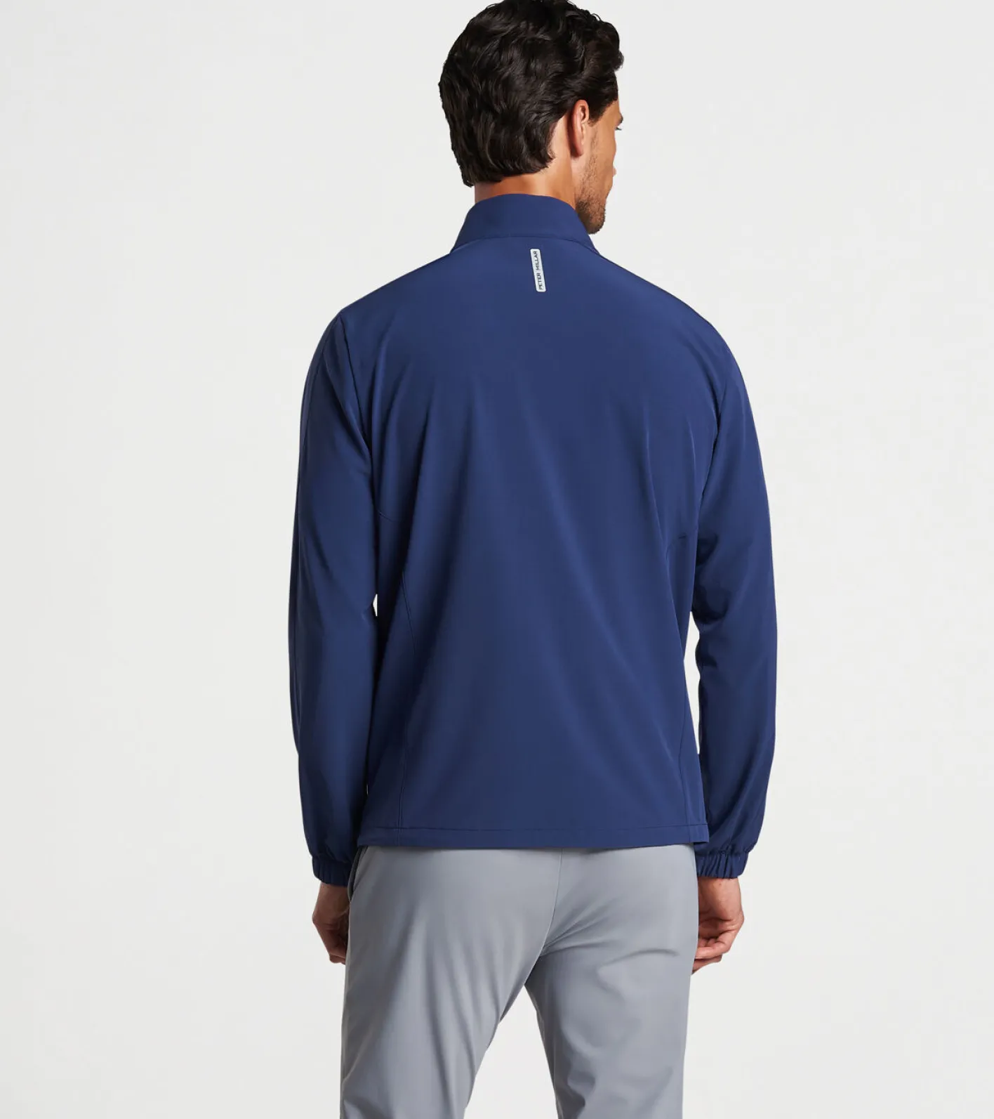 Fashion Peter Millar Quest Half-Zip Gale Grey