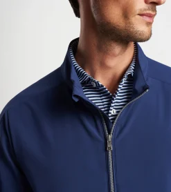 Fashion Peter Millar Quest Half-Zip Gale Grey