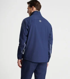 Outlet Peter Millar Rain Walker Jacket Navy