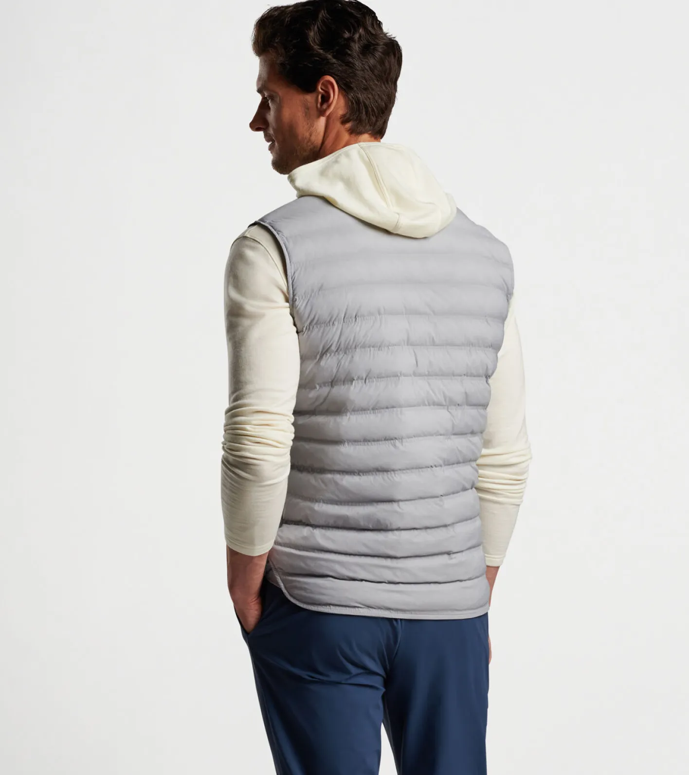 Outlet Peter Millar Regent Vest Gale Grey