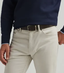 Fashion Peter Millar Reversible Leather Belt Black/Brown