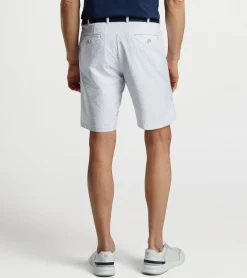 New Peter Millar Salem Skull In One Performance Short CABANA BLUE
