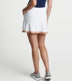 Discount Peter Millar Sally Trim Skort STORM