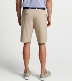 Clearance Peter Millar Shackleford Performance Hybrid Short Sand