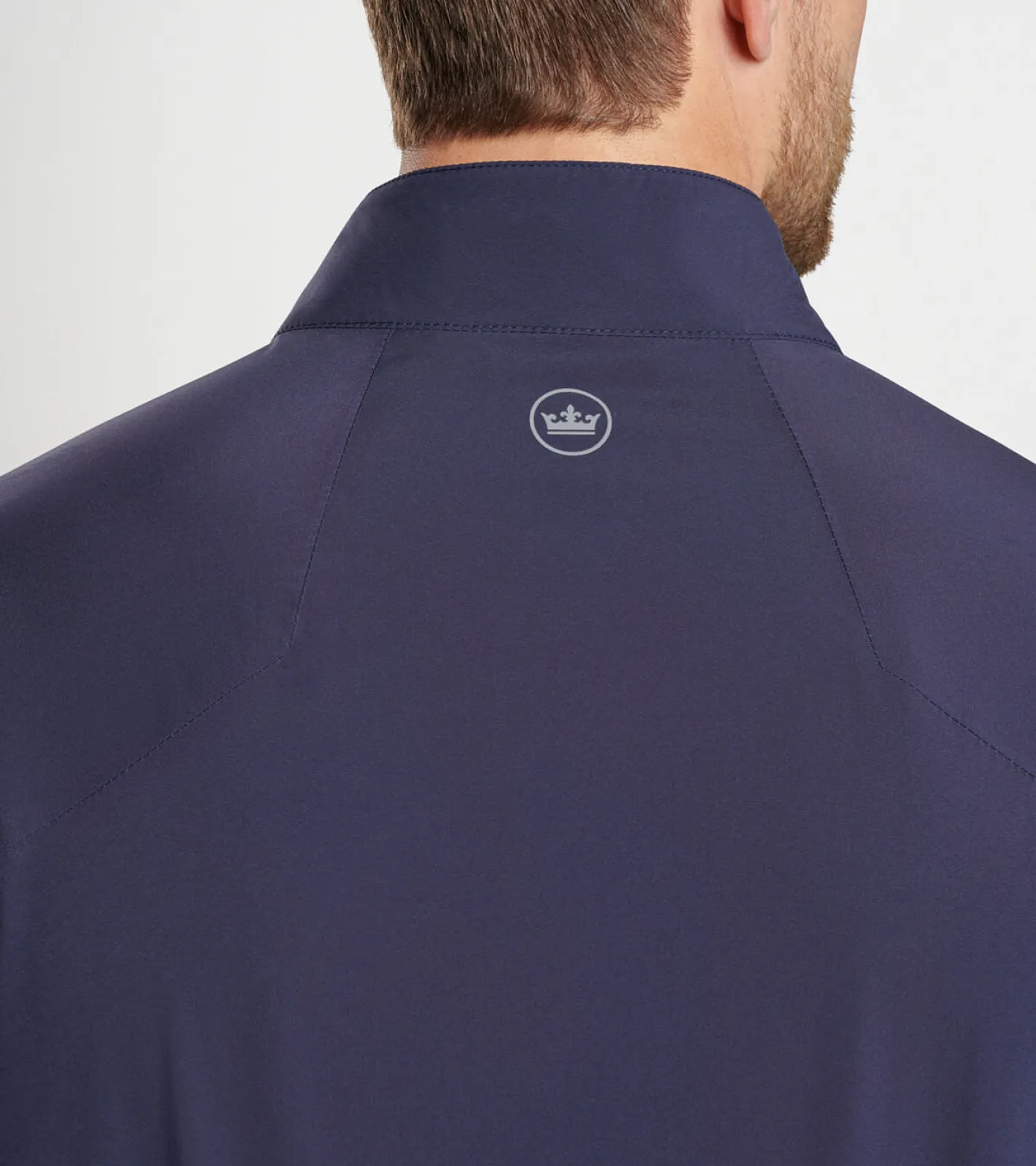 Discount Peter Millar Shield Half-Zip Rain Shell Navy