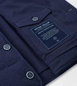 Sale Peter Millar Smith Seersucker Vest Navy