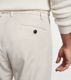 Outlet Peter Millar Somerset Flat-Front Pant Stone