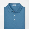 Clearance Peter Millar Soriano Performance Jersey Polo CABANA BLUE