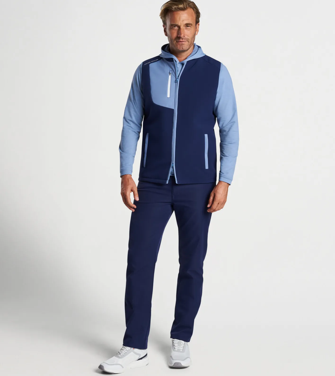 Sale Peter Millar Squallblock Vest Gale Grey