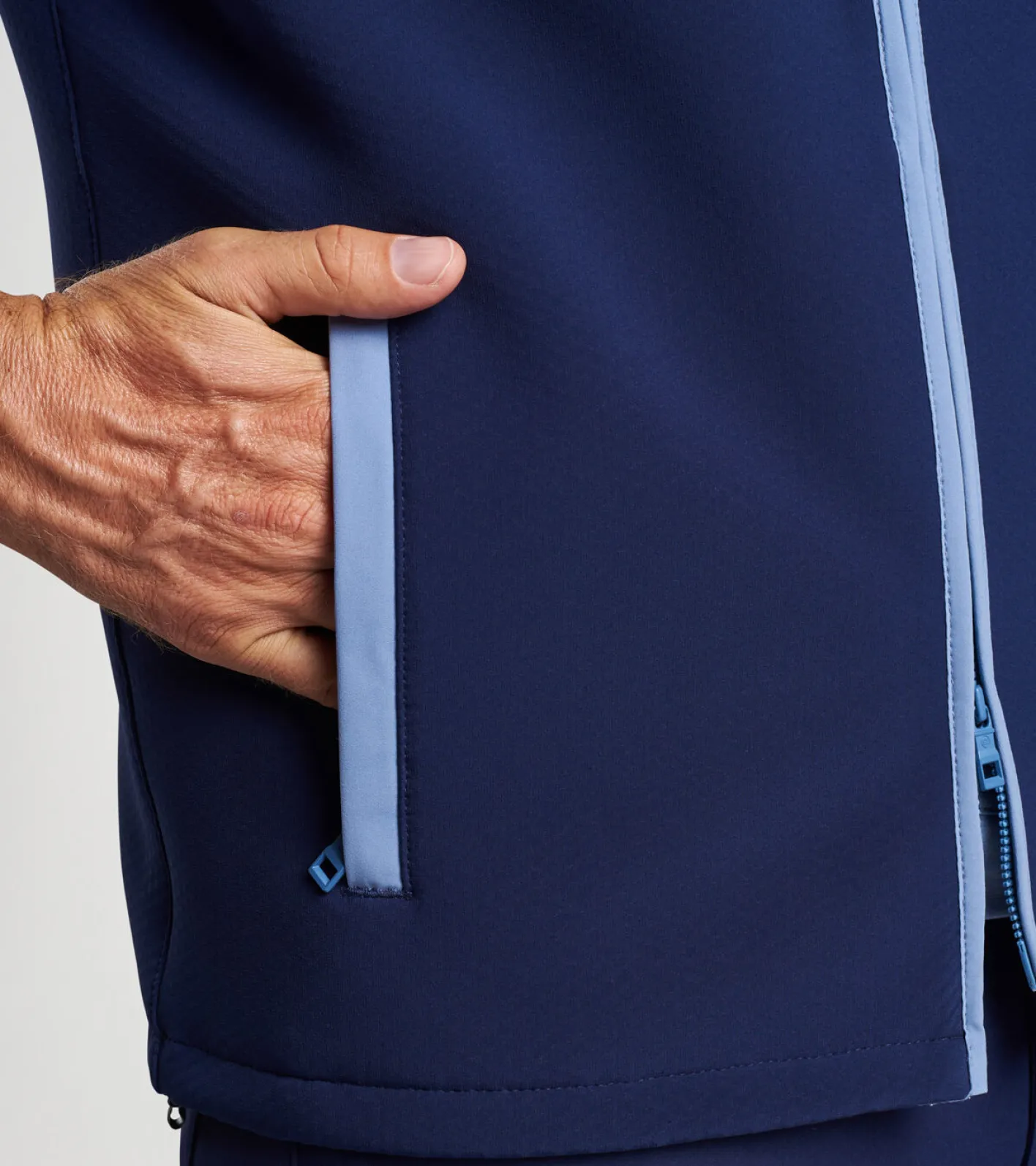 Sale Peter Millar Squallblock Vest Gale Grey