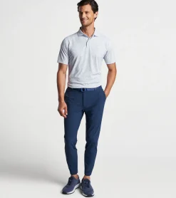 Sale Peter Millar Staccato Performance Jersey Polo White