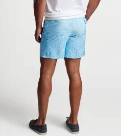 Online Peter Millar Stingray Scatter Swim Trunk Beta Blue