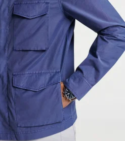 Sale Peter Millar Summer Safari Chore Coat Atlantic Blue