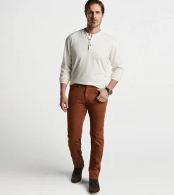 Hot Peter Millar Superior Soft Corduroy Five-Pocket Pant Espresso