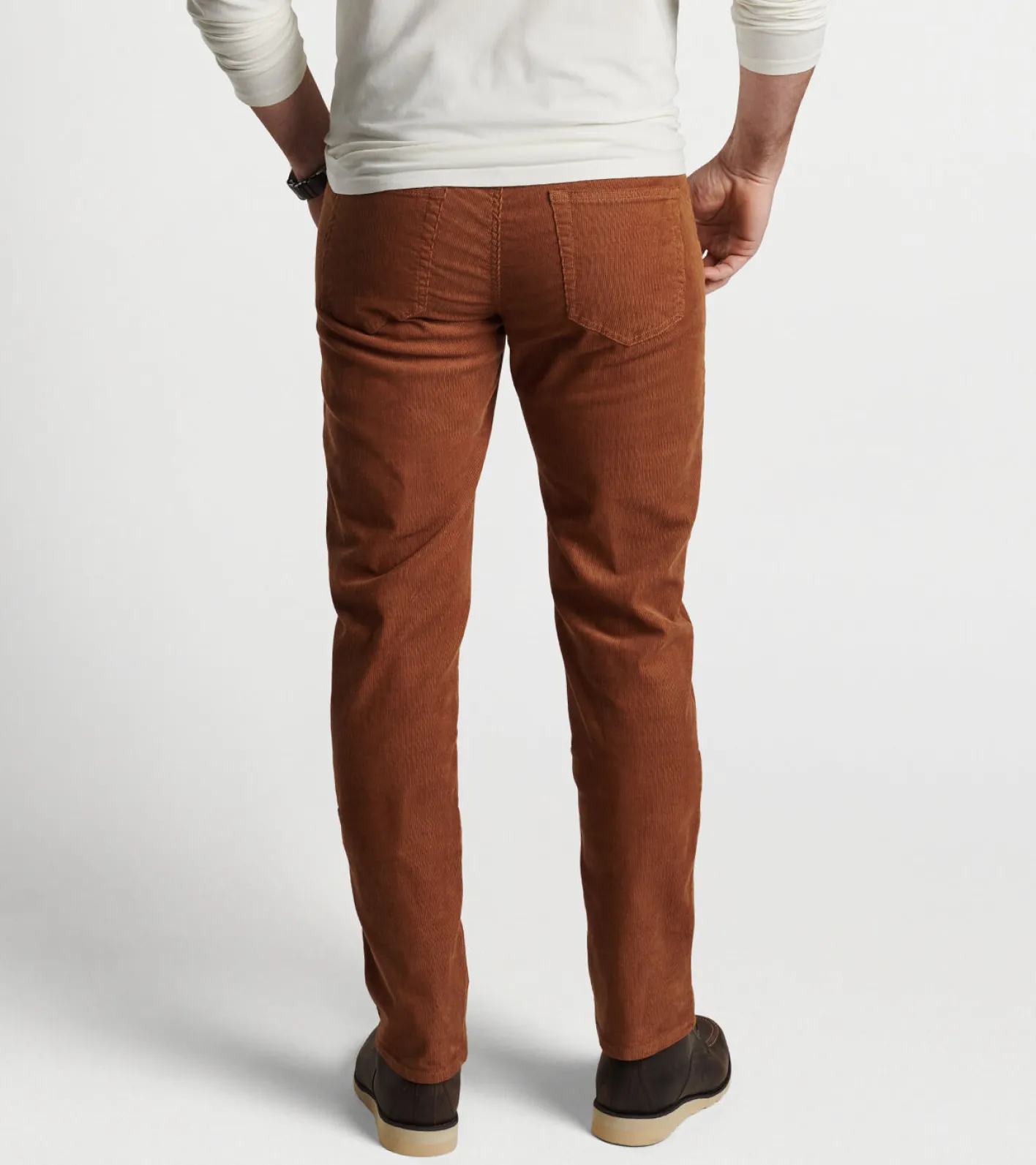 Hot Peter Millar Superior Soft Corduroy Five-Pocket Pant Espresso