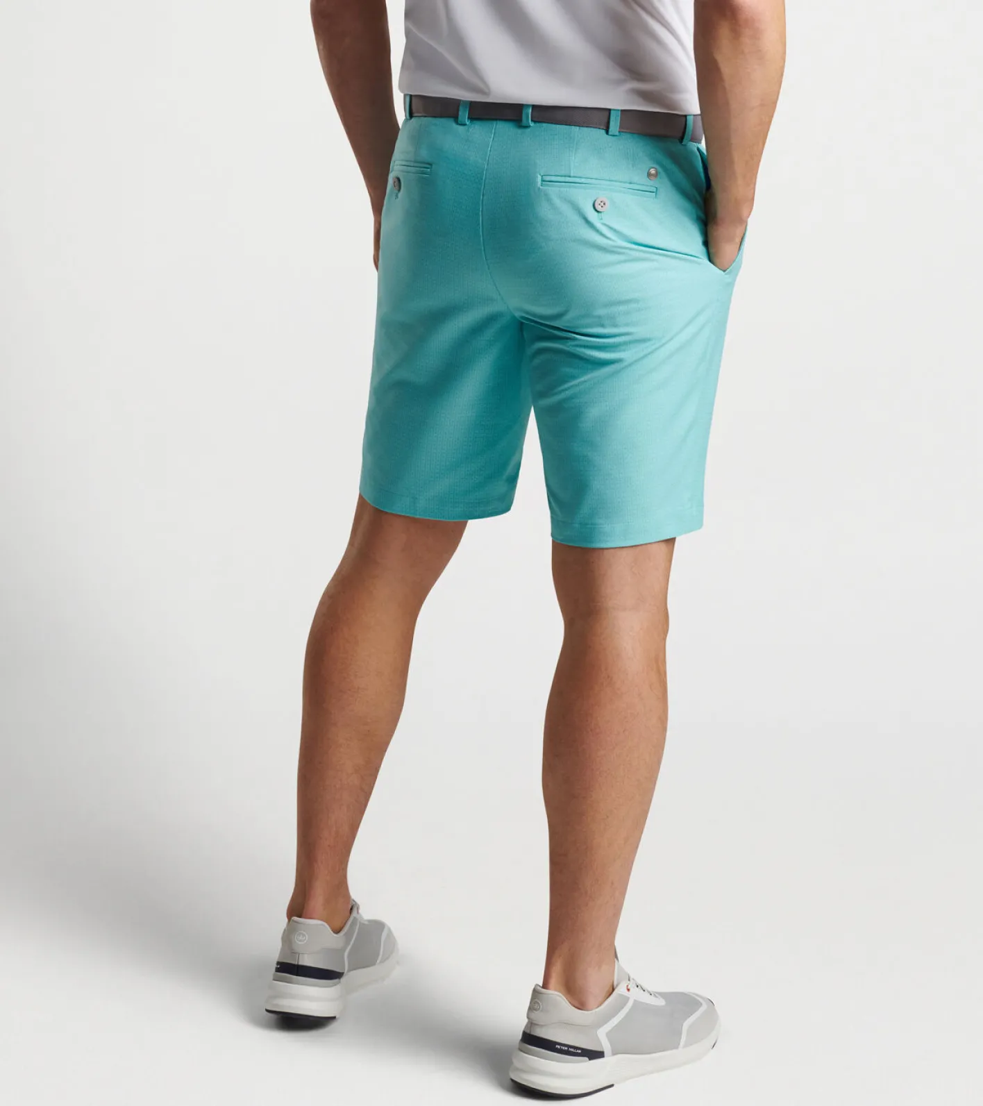 Online Peter Millar Surge Geo Performance Short Turquoise
