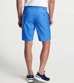 Outlet Peter Millar Surge Trellis Performance Short Regatta Blue