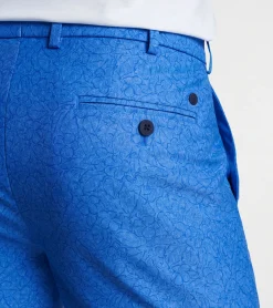 Outlet Peter Millar Surge Trellis Performance Short Regatta Blue