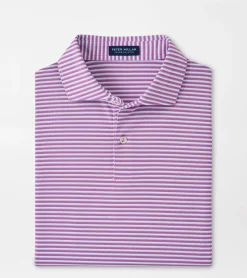 Best Peter Millar Tempo Performance Mesh Polo BLUE PEARL