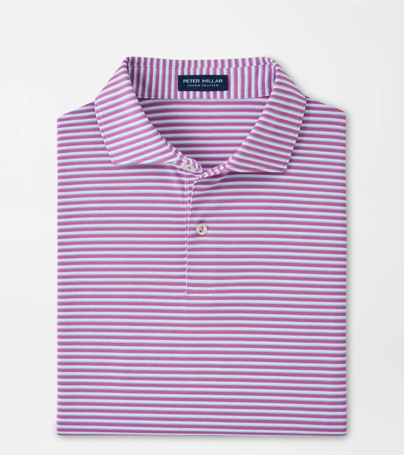 Best Peter Millar Tempo Performance Mesh Polo BLUE PEARL