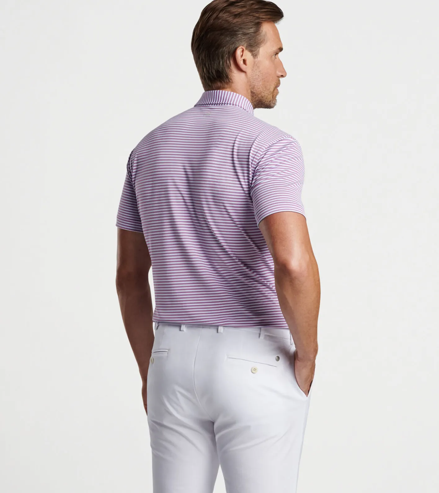 Best Peter Millar Tempo Performance Mesh Polo BLUE PEARL