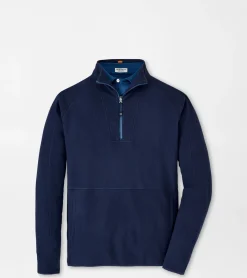 Sale Peter Millar Thermal Flow Micro Fleece Half-Zip BALSAM