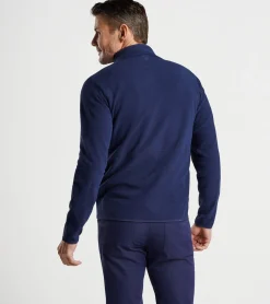 Sale Peter Millar Thermal Flow Micro Fleece Half-Zip BALSAM