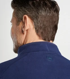 Sale Peter Millar Thermal Flow Micro Fleece Half-Zip BALSAM
