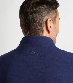 Fashion Peter Millar Thermal Flow Micro Fleece Vest Burning Sunset