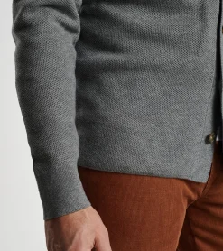 Sale Peter Millar Trenton Sweater Shirt Gale Grey