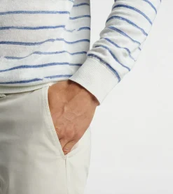 Clearance Peter Millar Trieste Riviera Collar Sweater Regatta Blue