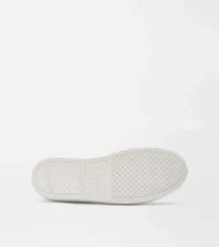 Hot Peter Millar Vantage Pebble Grain Sneaker White