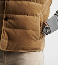 Best Peter Millar Vast Corduroy Vest DARK JUTE