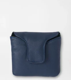 Online Peter Millar Vintage Patch Leather Mallet Putter Cover Navy