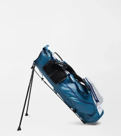 New Peter Millar Waterproof Golf Bag JEWEL BLUE