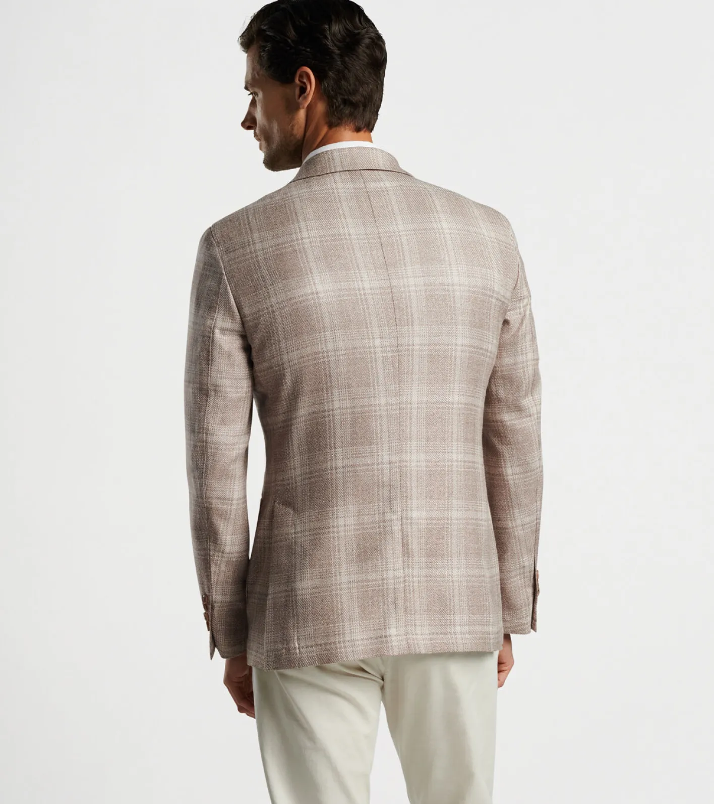 Online Peter Millar Willard Plaid Soft Jacket Khaki